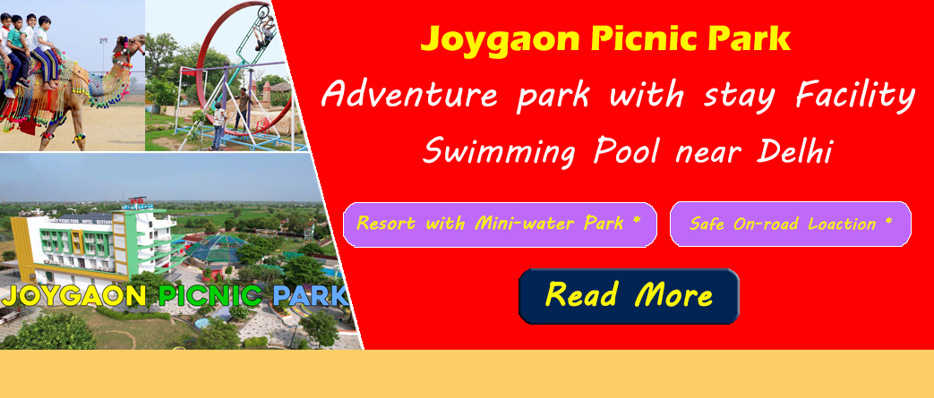 Your Ultimate Getaway with Stay Options and Swimming Pool Near Gurgaon - Joygaon Adventure Park