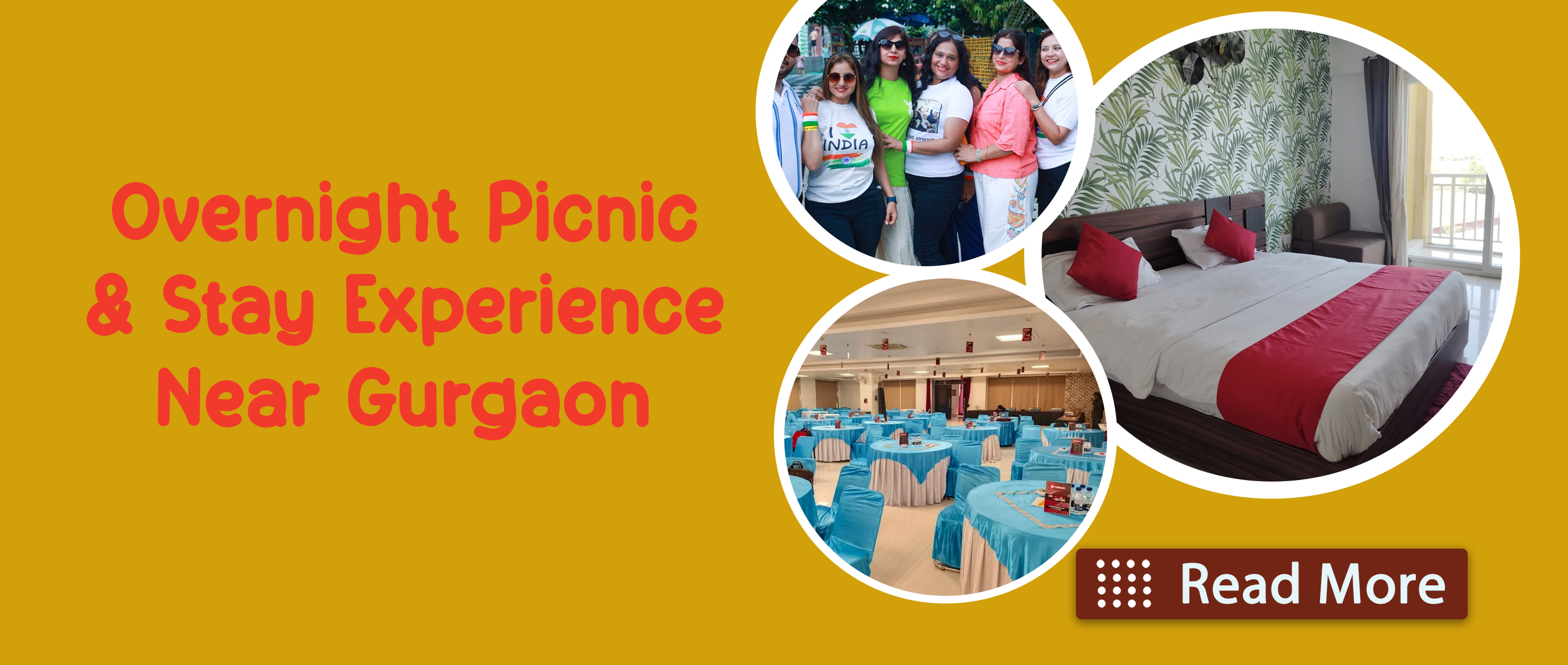 Overnight Picnic & Stay Experience Near Delhi and  Gurgaon
