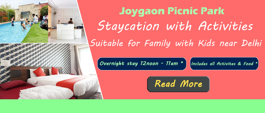 Staycation with Picnic Activities Near Delhi