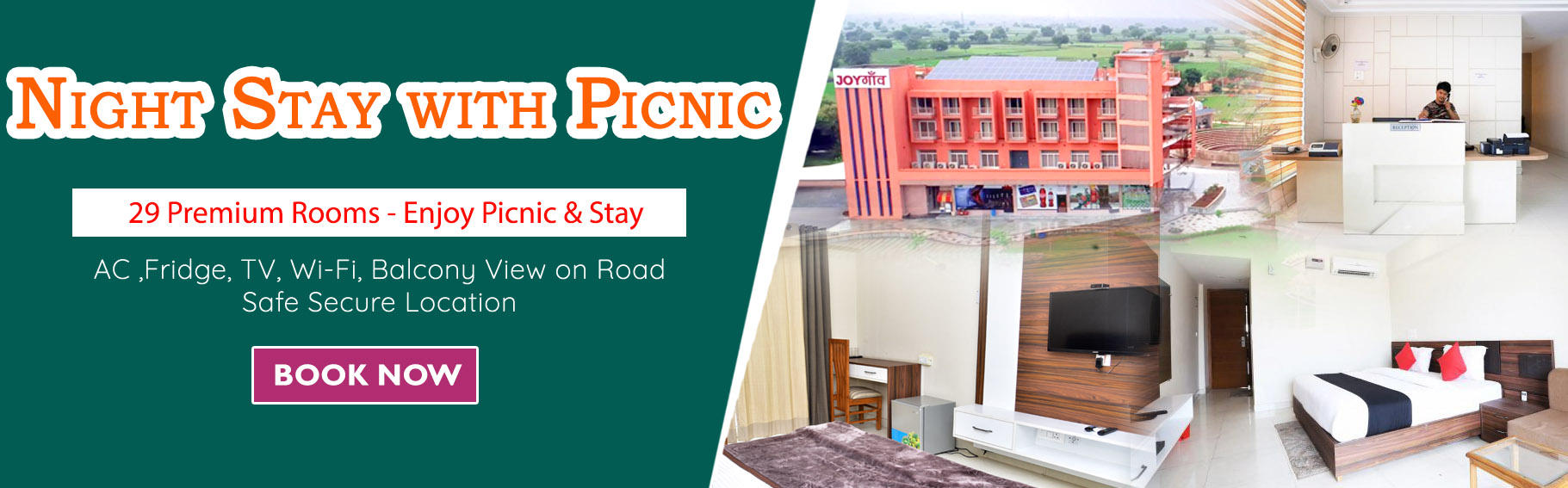 Night Stay With Day Picnic
